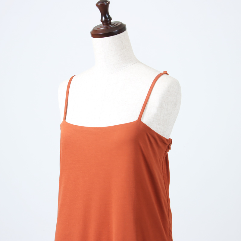 BATONER(Хȥʡ) BROAD AIR JERSEY CAMISOLE ONEPIECE