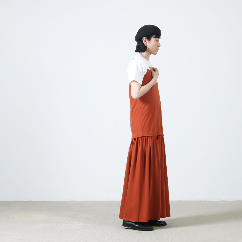 BATONER(Хȥʡ) BROAD AIR JERSEY CAMISOLE ONEPIECE