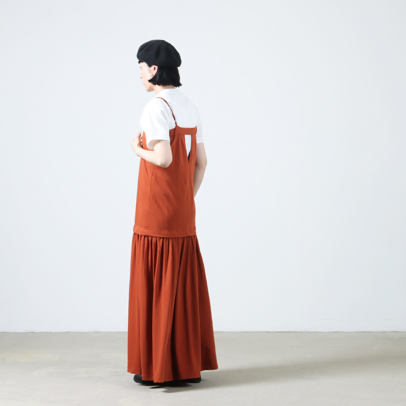 BATONER(Хȥʡ) BROAD AIR JERSEY CAMISOLE ONEPIECE