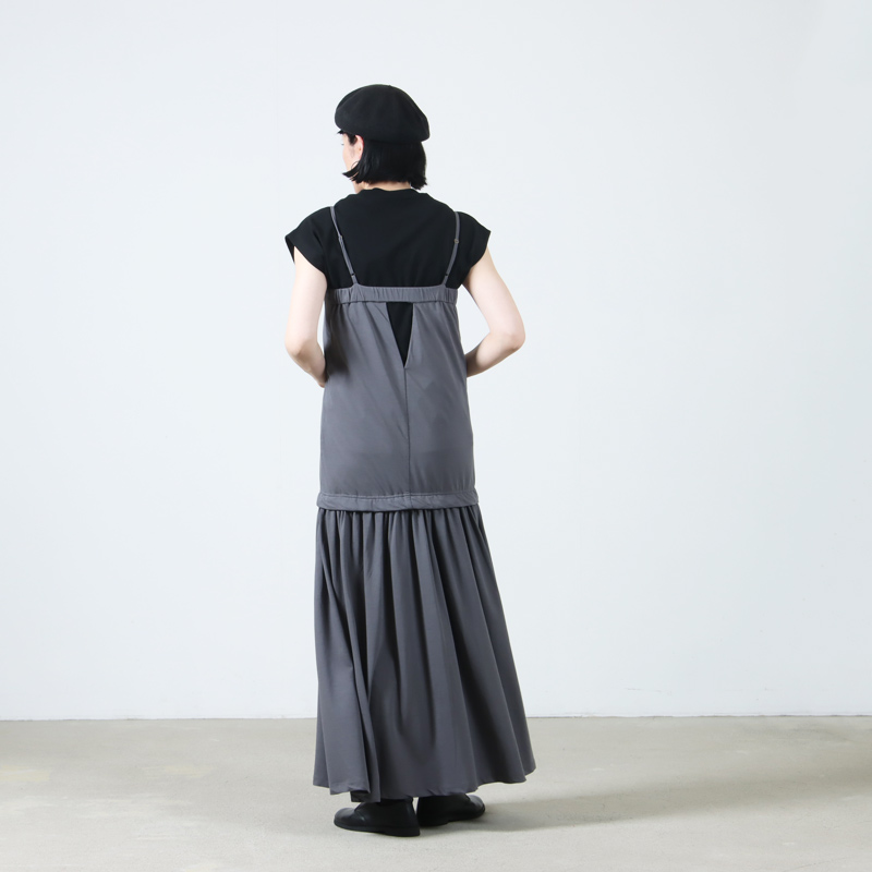 BATONER(Хȥʡ) BROAD AIR JERSEY CAMISOLE ONEPIECE