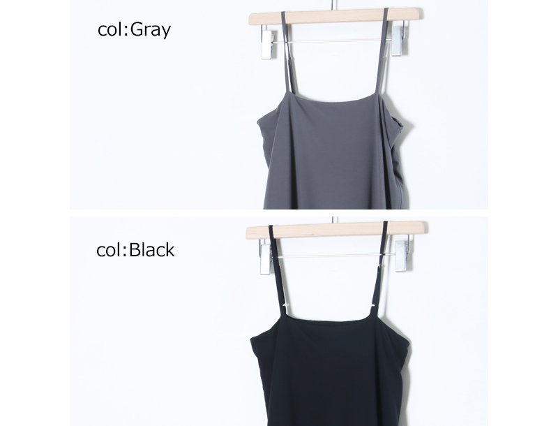 BATONER(Хȥʡ) BROAD AIR JERSEY CAMISOLE ONEPIECE