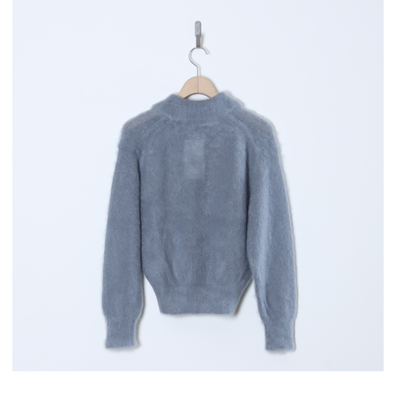 BATONER(Хȥʡ) PURE MOHAIR SHAGGY POLO