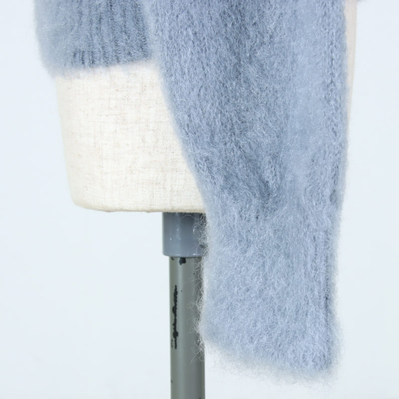 BATONER(Хȥʡ) PURE MOHAIR SHAGGY POLO