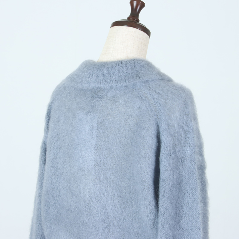 BATONER(Хȥʡ) PURE MOHAIR SHAGGY POLO