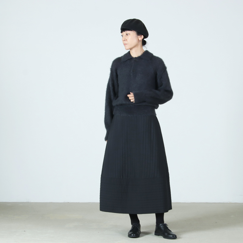 BATONER(Хȥʡ) PURE MOHAIR SHAGGY POLO