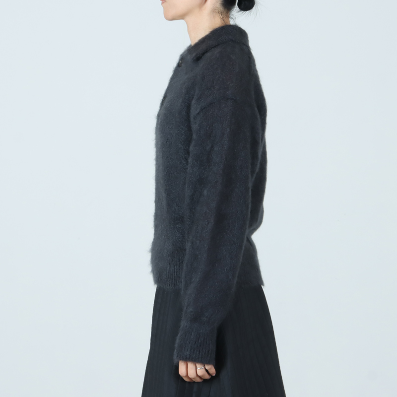 BATONER(Хȥʡ) PURE MOHAIR SHAGGY POLO