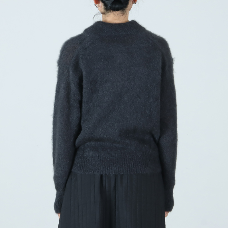 BATONER(Хȥʡ) PURE MOHAIR SHAGGY POLO