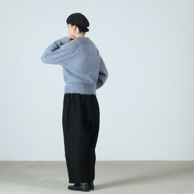 BATONER(Хȥʡ) PURE MOHAIR SHAGGY POLO