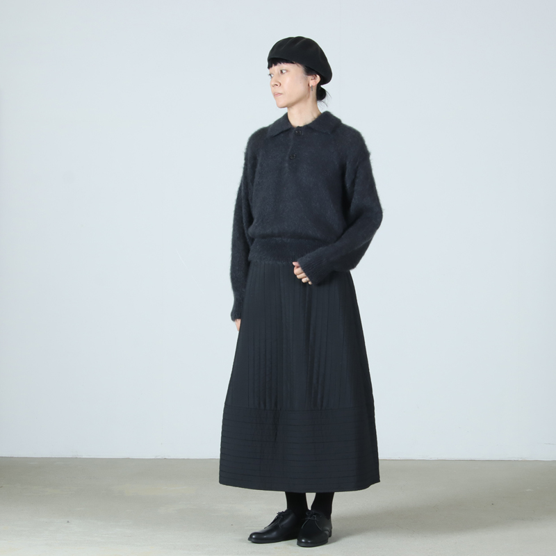 BATONER(Хȥʡ) PURE MOHAIR SHAGGY POLO