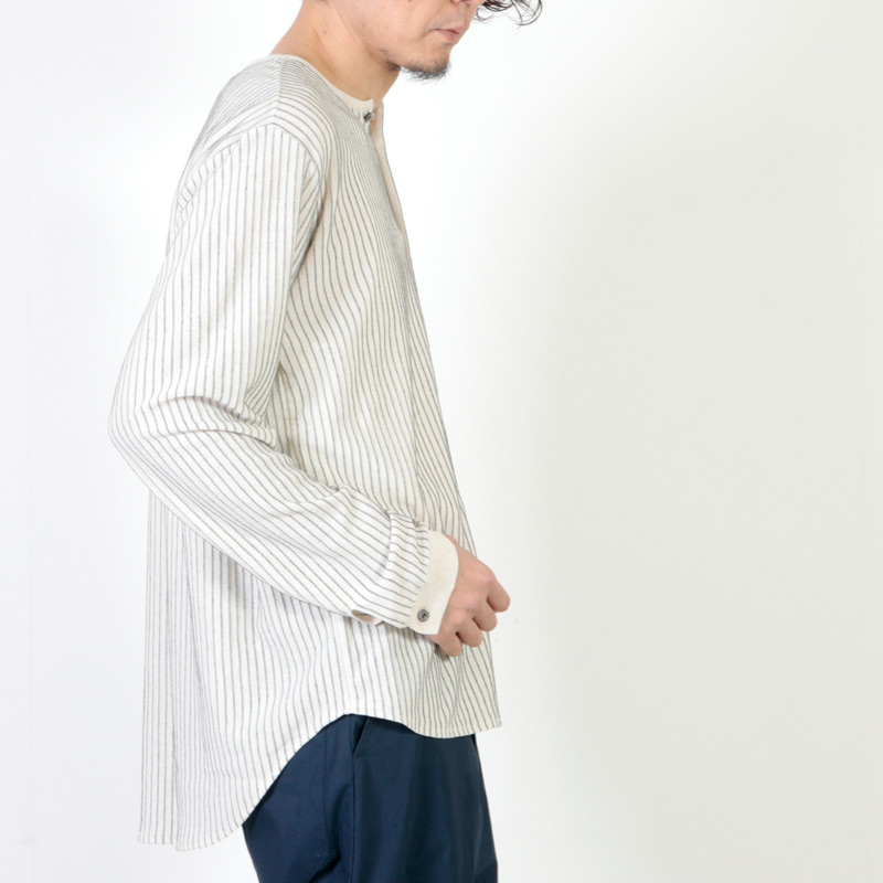 美品】 BATONER / バトナ― | 2022AW FOX-WOOL CREW NECK KNIT ウール