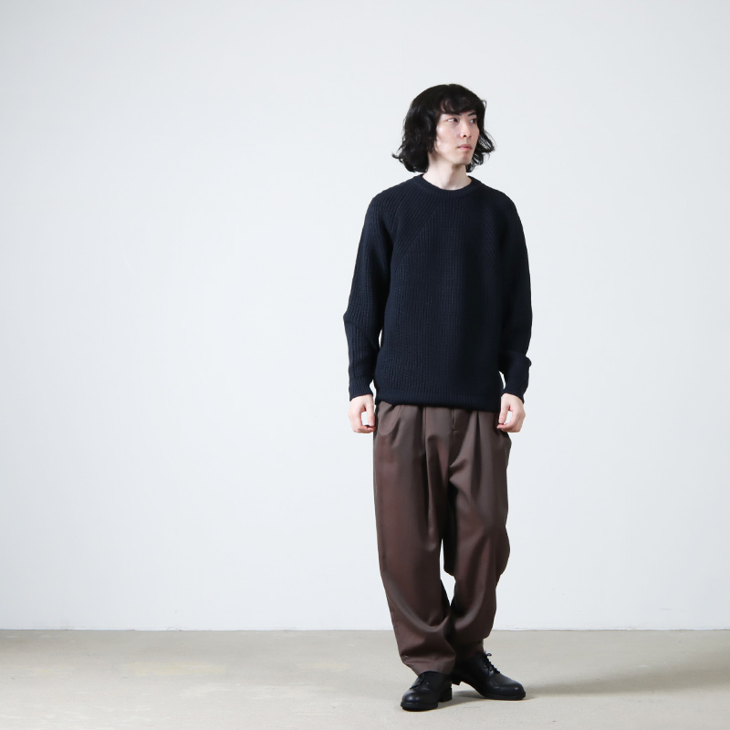 BATONER (バトナー) men SIGNATURE CREW NECK / シグネーチャークルー 