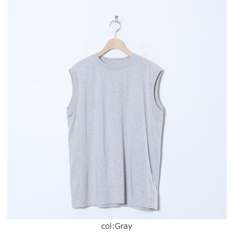 BATONER(Хȥʡ) ROYAL ORGANIC COTTON NO SLEEVE