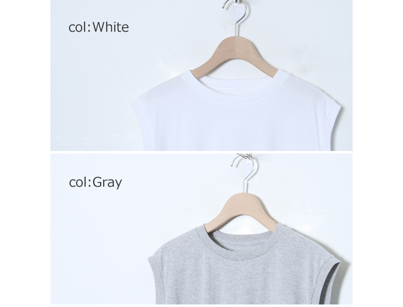 BATONER(Хȥʡ) ROYAL ORGANIC COTTON NO SLEEVE