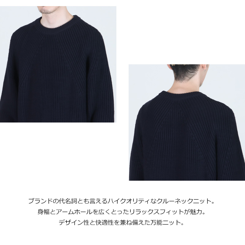BATONER(Хȥʡ) SIGNATURE CREW NECK