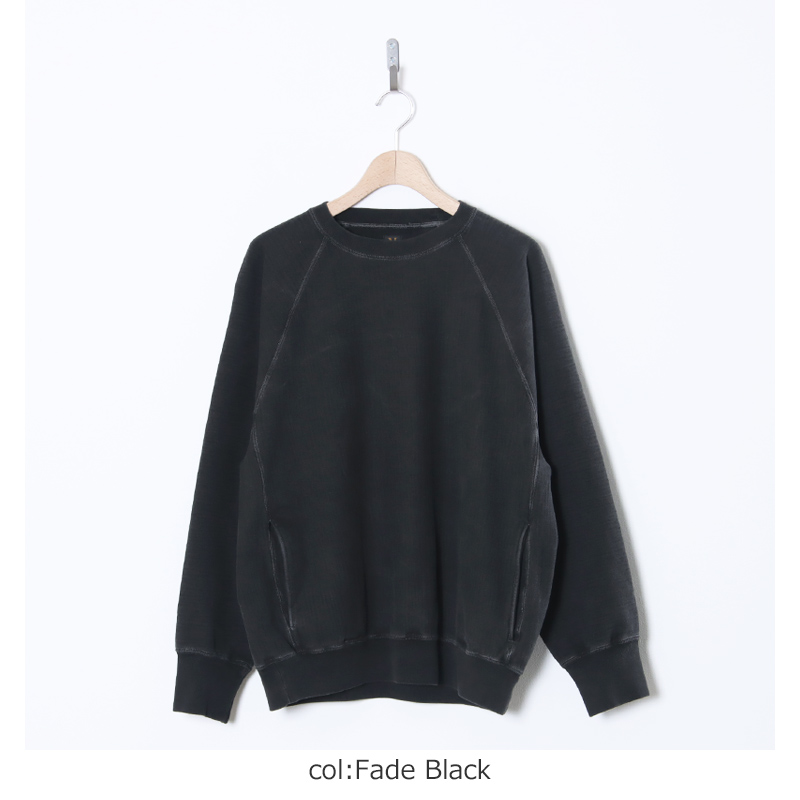 BATONER(�Хȥʡ�) JUMBERCA URAKE FADE COLOR CREW NECK