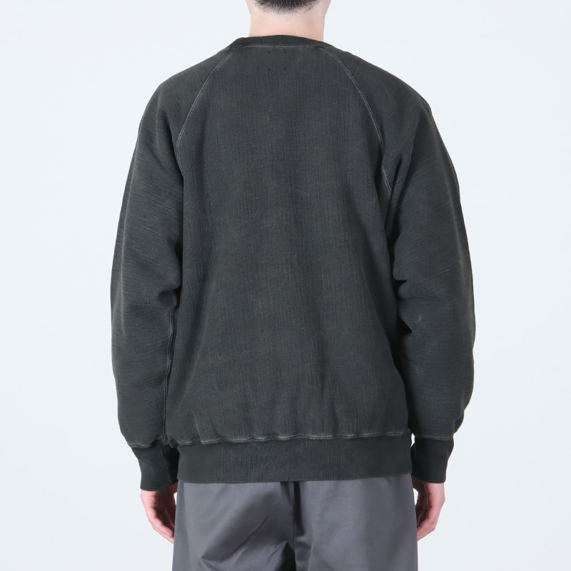 BATONER (バトナー) JUMBERCA URAKE FADE COLOR CREW NECK / ジャン