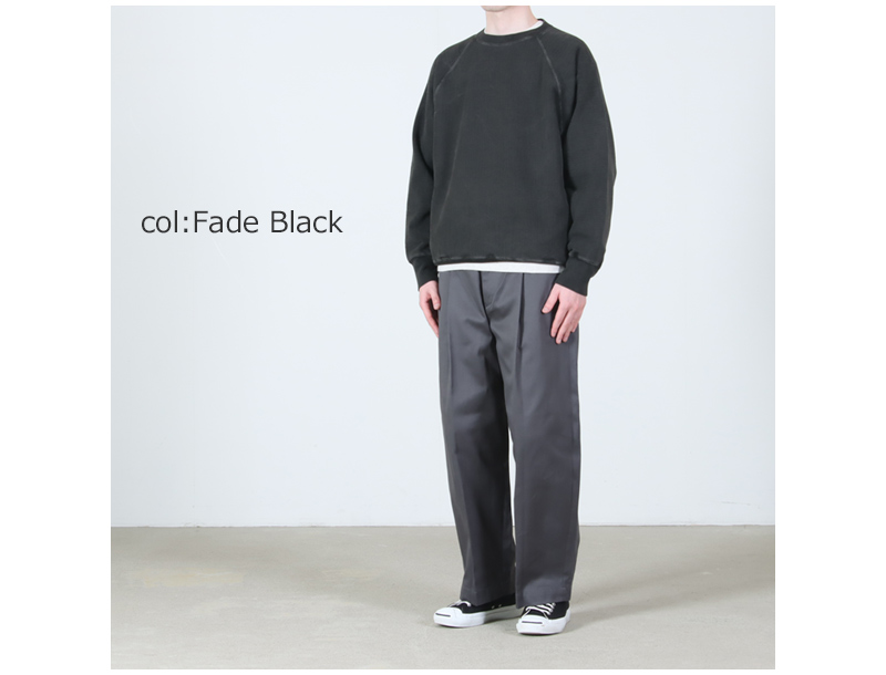 BATONER(�Хȥʡ�) JUMBERCA URAKE FADE COLOR CREW NECK