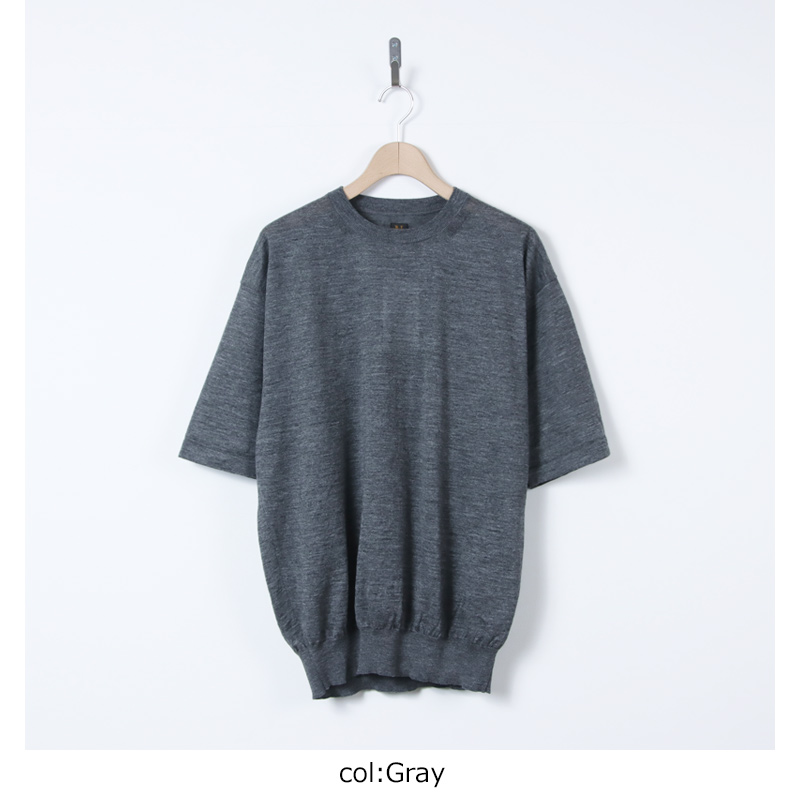 BATONER(�Хȥʡ�) CHOMA CREW NECK SHORT SLEEVE