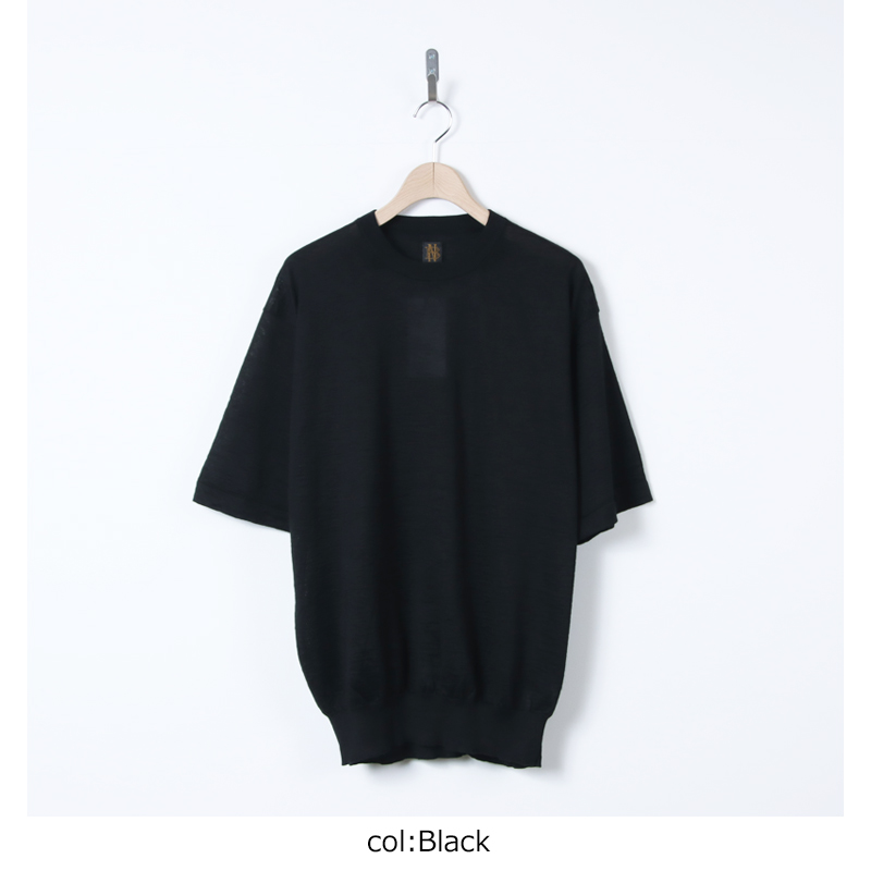 BATONER(�Хȥʡ�) CHOMA CREW NECK SHORT SLEEVE