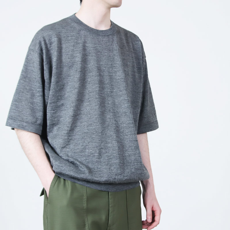 BATONER(�Хȥʡ�) CHOMA CREW NECK SHORT SLEEVE