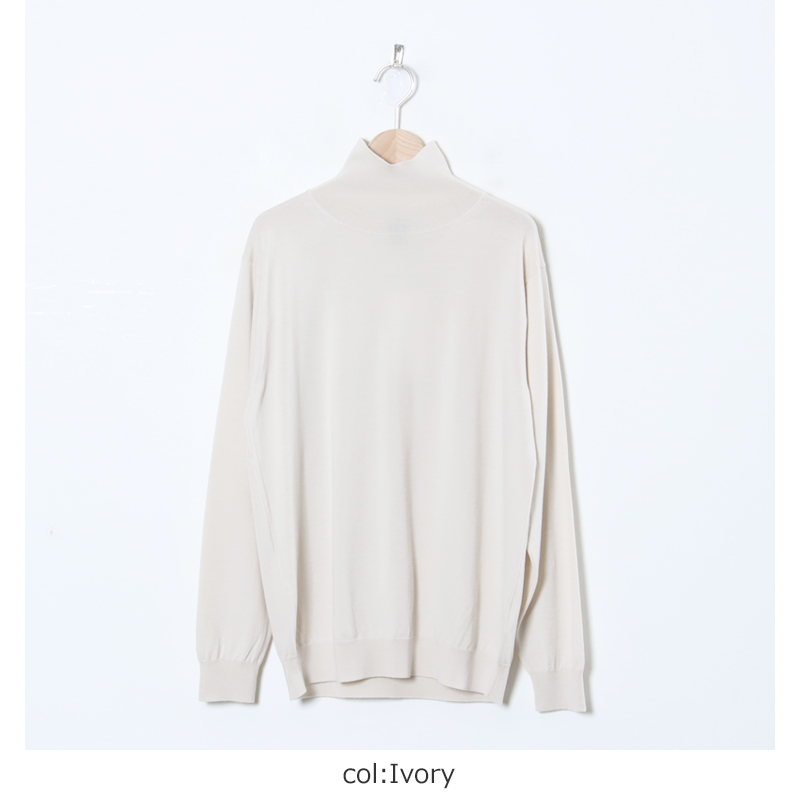 BATONER(Хȥʡ) SUPERIOR MERINO TURTLE NECK