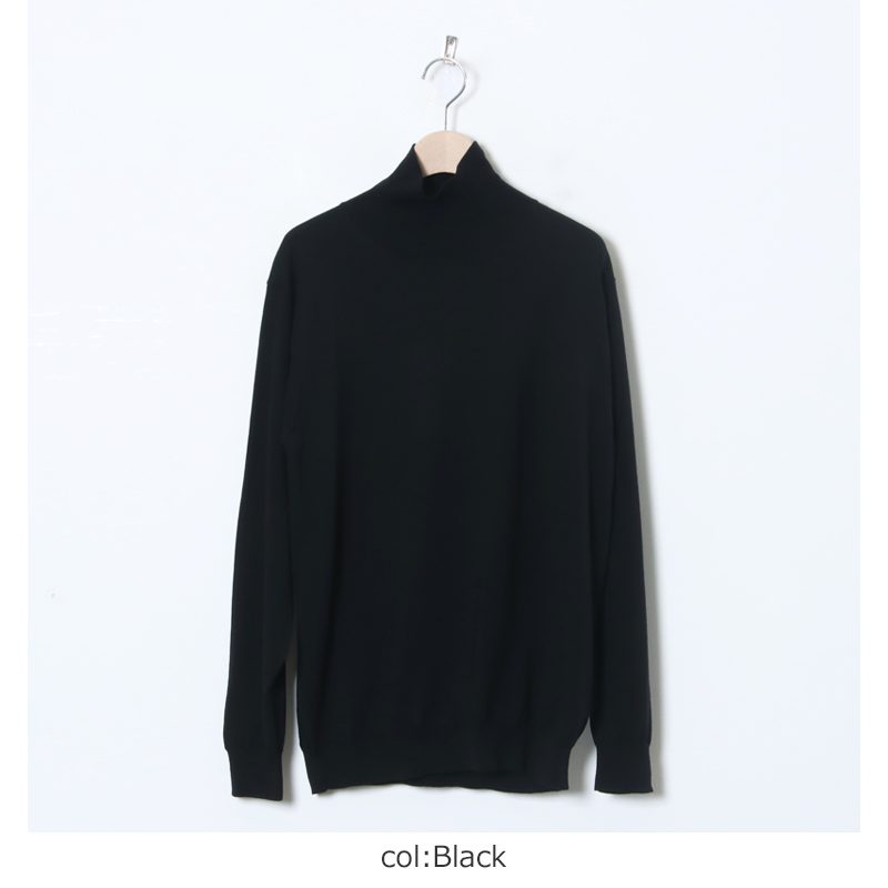 BATONER(Хȥʡ) SUPERIOR MERINO TURTLE NECK