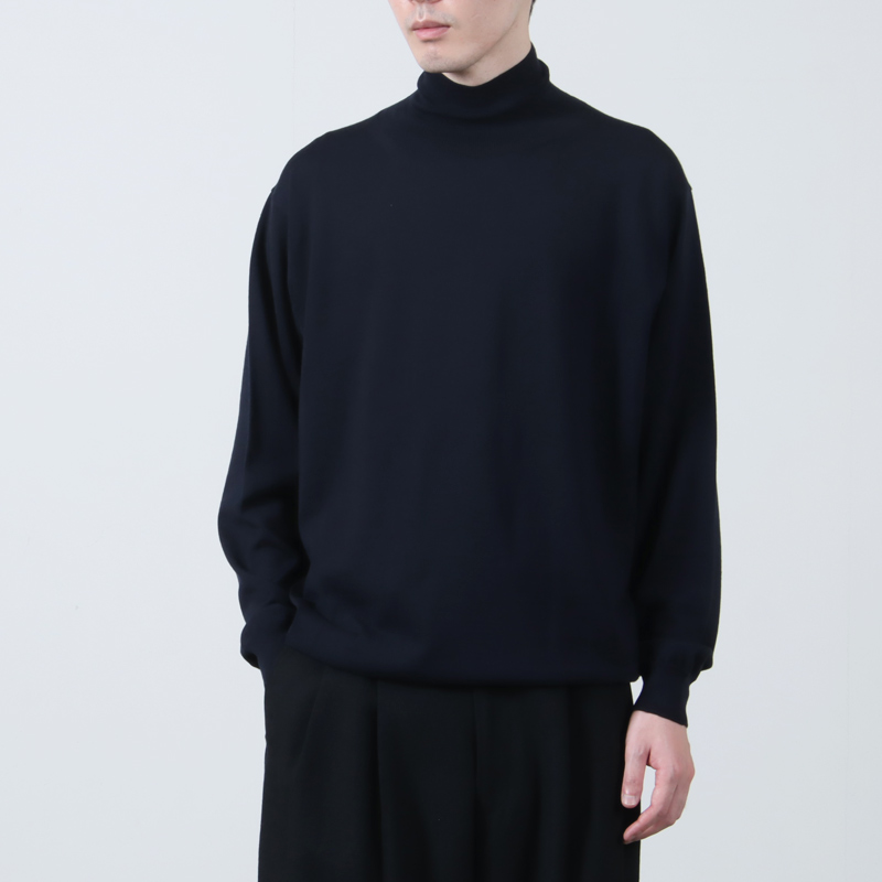 BATONER(Хȥʡ) SUPERIOR MERINO TURTLE NECK