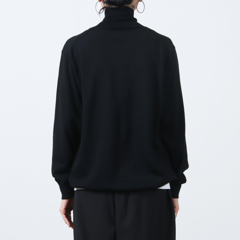 BATONER(Хȥʡ) SUPERIOR MERINO TURTLE NECK