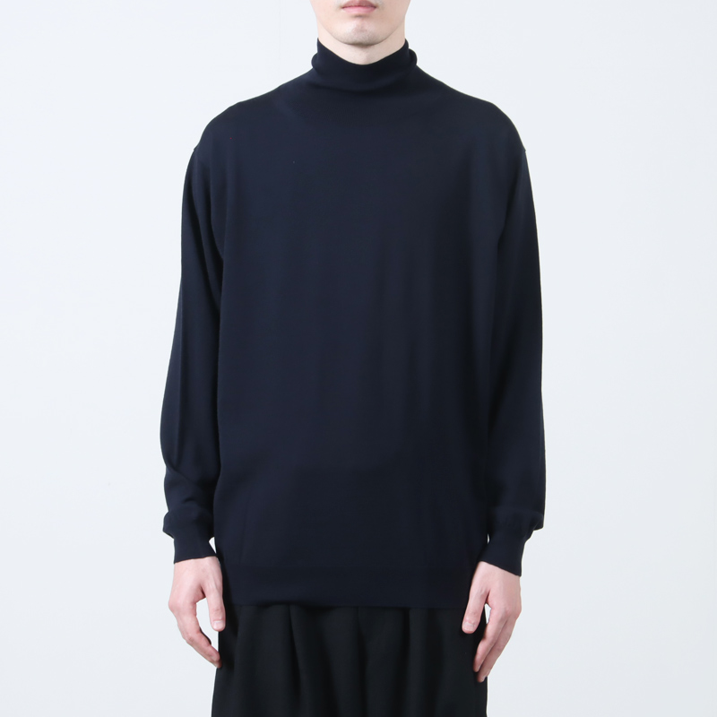 BATONER(Хȥʡ) SUPERIOR MERINO TURTLE NECK