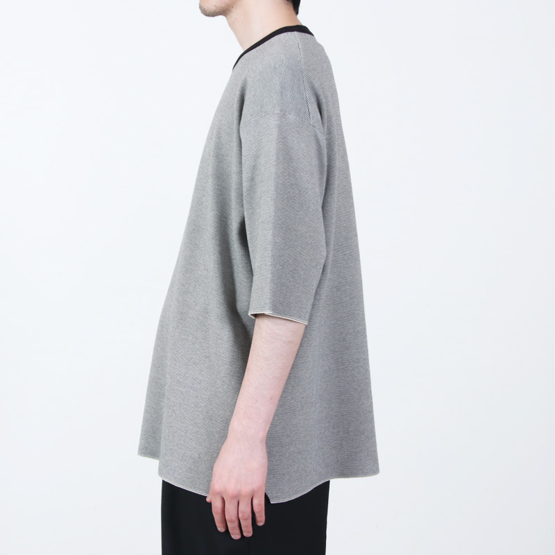 BATONER (バトナー) 32G SMOOTH KNIT T-SHIRT / スムースニットT