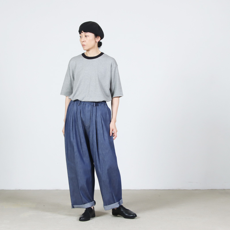 BATONER (バトナー) 32G SMOOTH KNIT T-SHIRT / スムースニットT