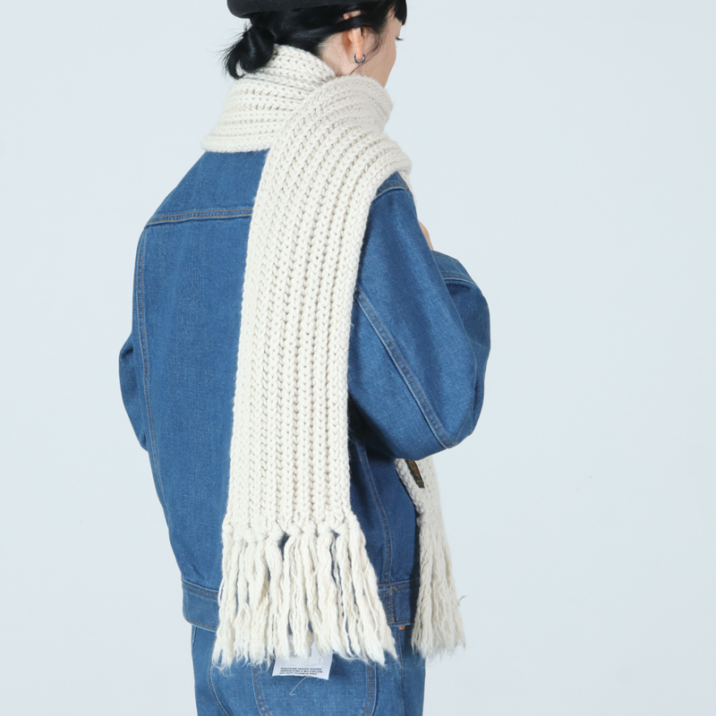 BATONER(Хȥʡ) FRINGE MUFFLER SHORT