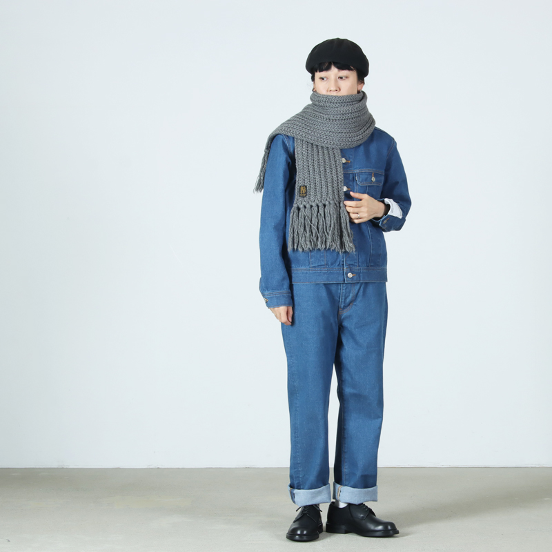 BATONER(Хȥʡ) FRINGE MUFFLER SHORT