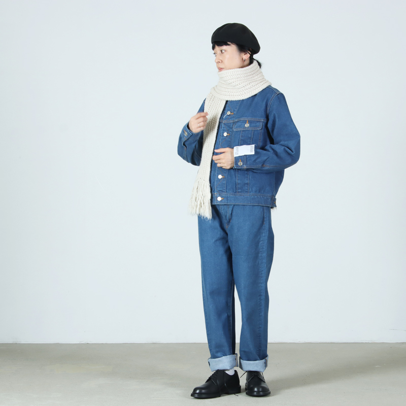 BATONER(Хȥʡ) FRINGE MUFFLER SHORT