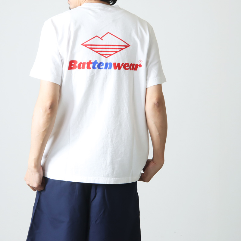 Battenwear Tシャツ 白