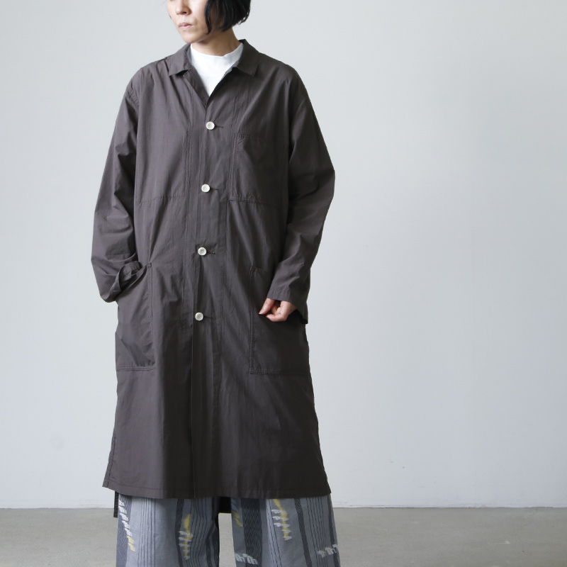 Beautiful People ビューティフルピープル Typewriter Cotton Layering Shop Coat タイプライターコットンレイヤーリングショップコート