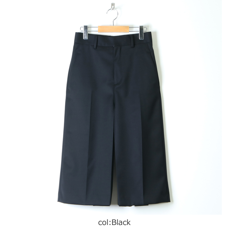 beautiful people (ビューティフルピープル) wool gabardin culotte pants / ウールギャバジンキュロット パンツ