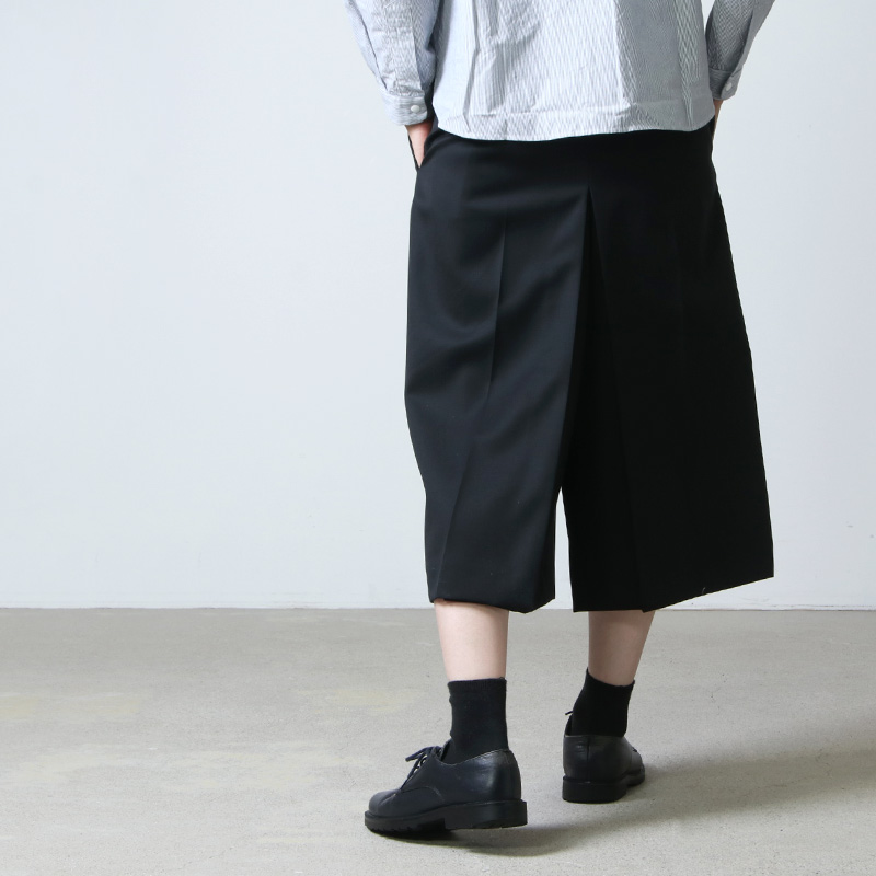 beautiful people (ビューティフルピープル) wool gabardin culotte