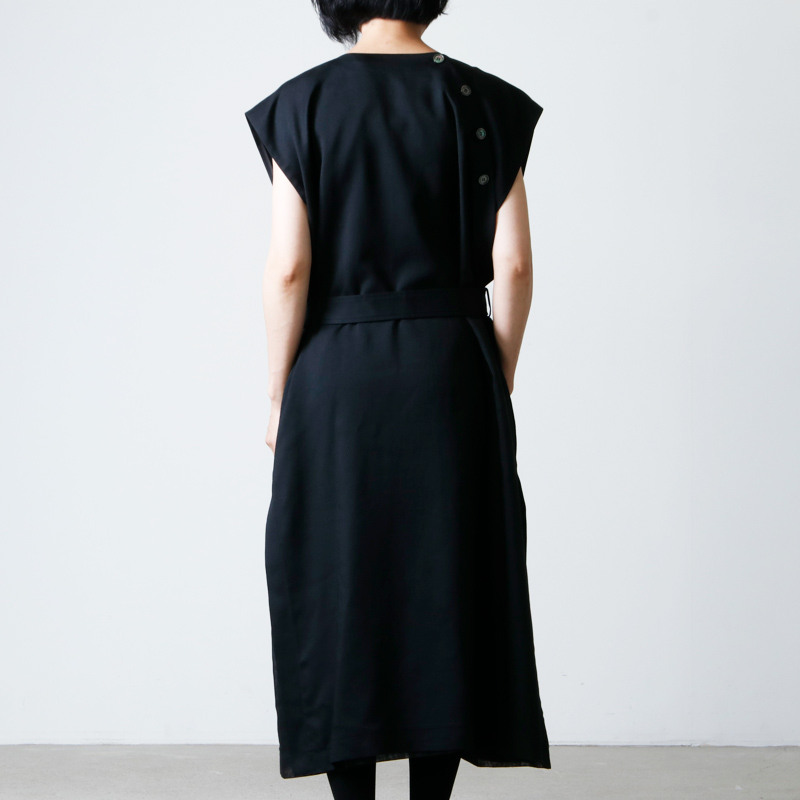 beautiful people(ӥ塼ƥեԡץ) viscosewool gabardin raglan split dress