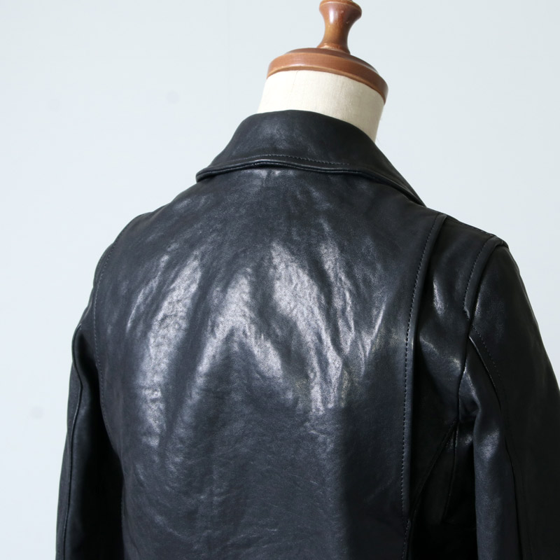 beautiful people (ビューティフルピープル) shrink leather riders jacket /  シュリンクレザーライダースジャケット