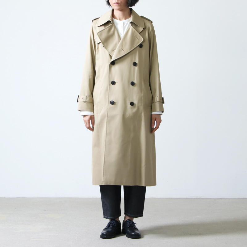 beautiful people(ӥ塼ƥեԡץ) ultimate pima twill maxilong trench coat