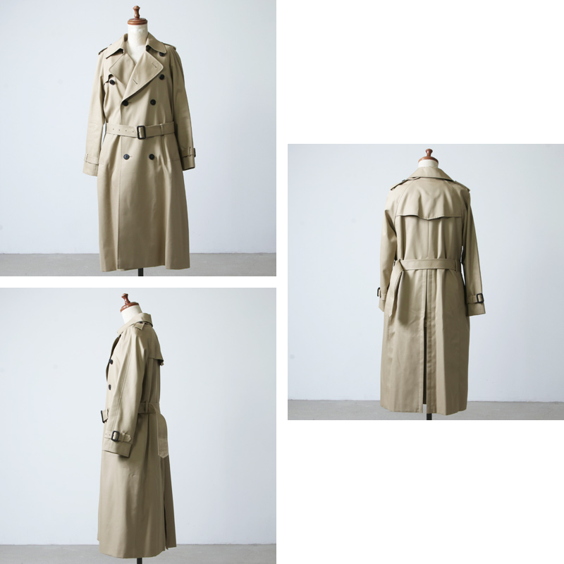 beautiful people(ӥ塼ƥեԡץ) ultimate pima twill maxilong trench coat