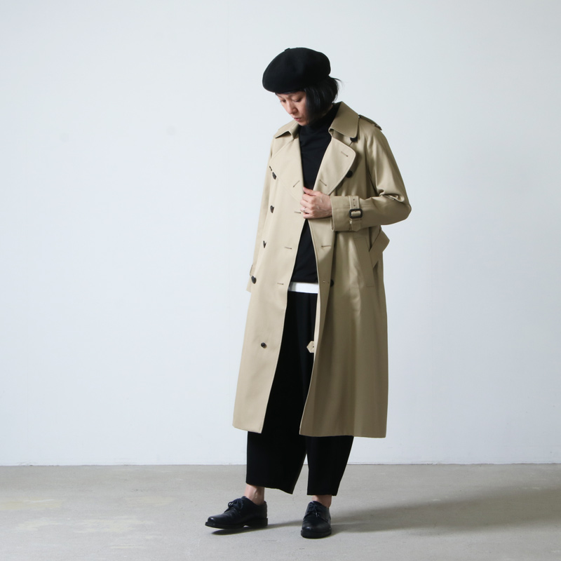 beautiful people(ӥ塼ƥեԡץ) ultimate pima twill maxilong trench coat