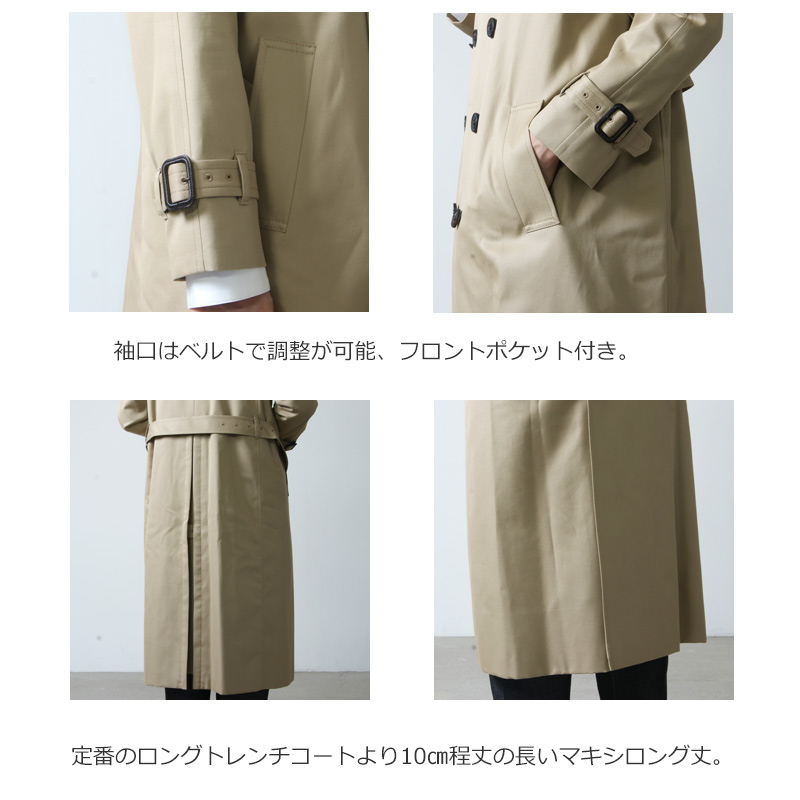 beautiful people(ӥ塼ƥեԡץ) ultimate pima twill maxilong trench coat