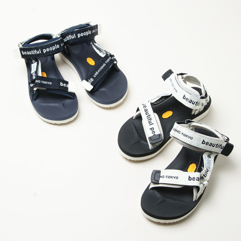 beautiful people (ӥ塼ƥեԡץ) bpSuicoke logo belt sandals