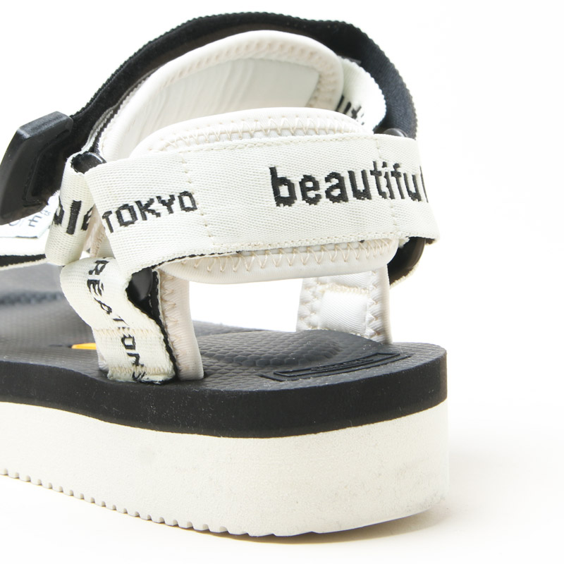 beautiful people(ӥ塼ƥեԡץ) bpSuicoke logo belt sandals