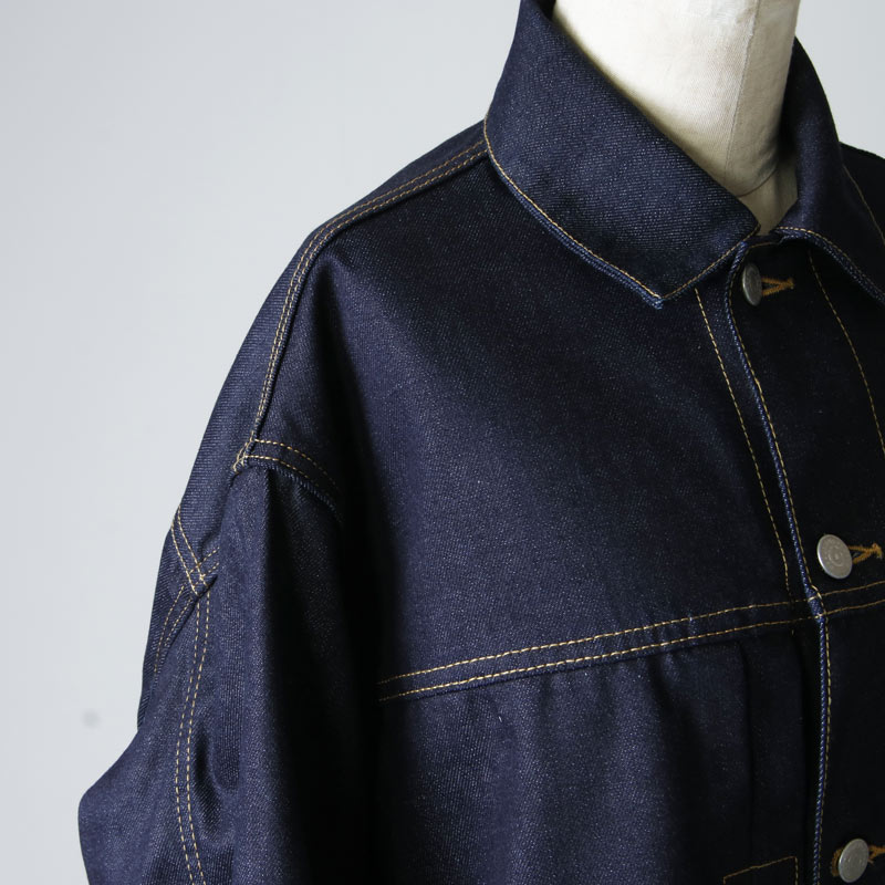 beautiful people (ビューティフルピープル) selvedge denim big blouson / セルヴィッチデニムビッグブルゾン