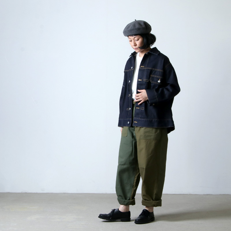 beautiful people(ӥ塼ƥեԡץ) selvedge denim big blouson