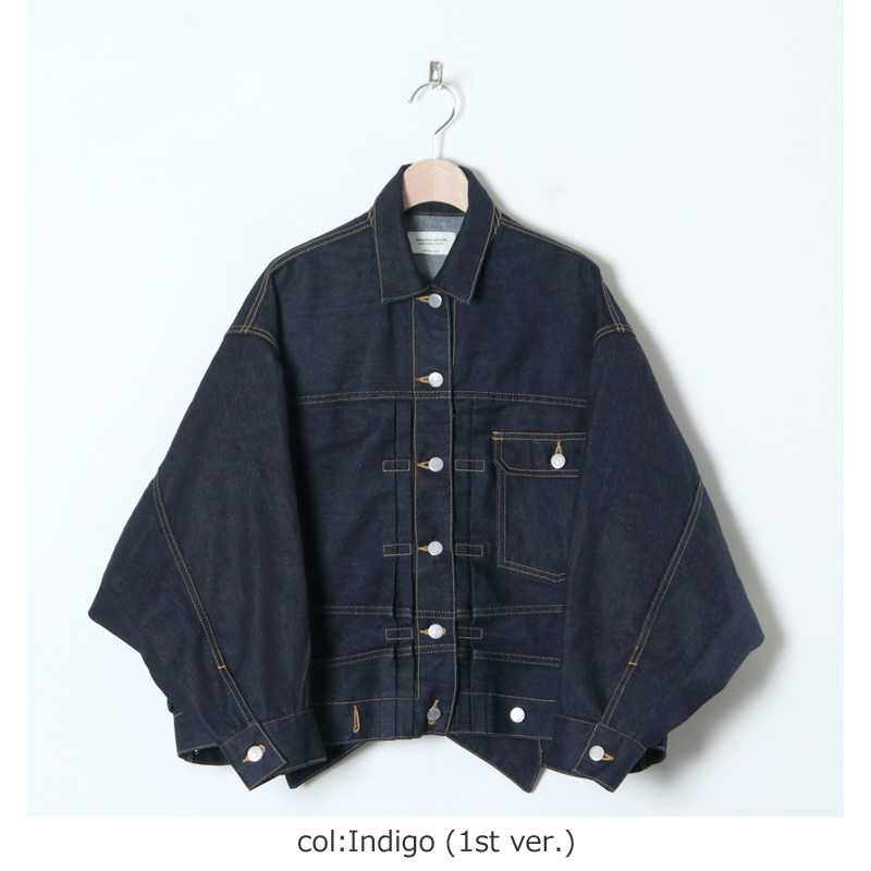 beautiful people(ӥ塼ƥեԡץ) double-end selvedge denim blouson