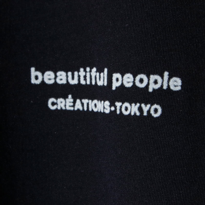 beautiful people(ӥ塼ƥեԡץ) cotton jersey bp logo T-shirt